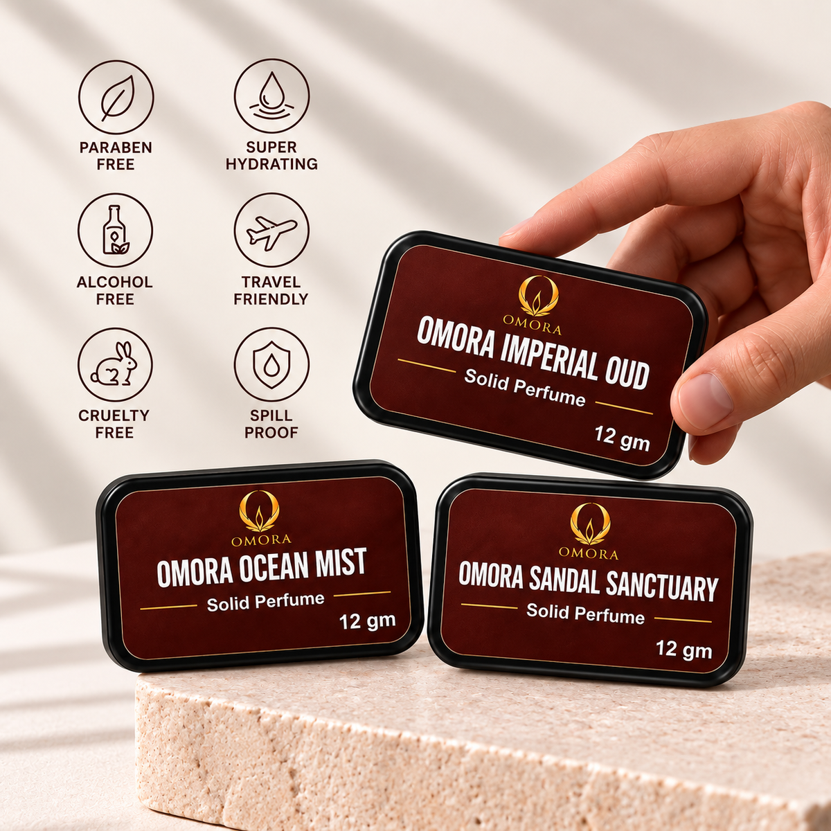 Combo for solid perfume Signature Collection pack of 3