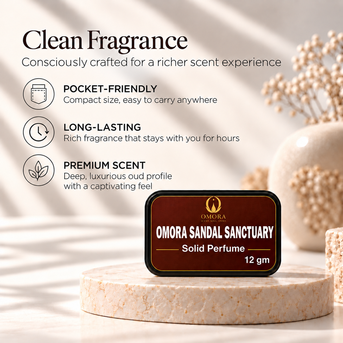 Sandal Sanctuary Solid Perfume