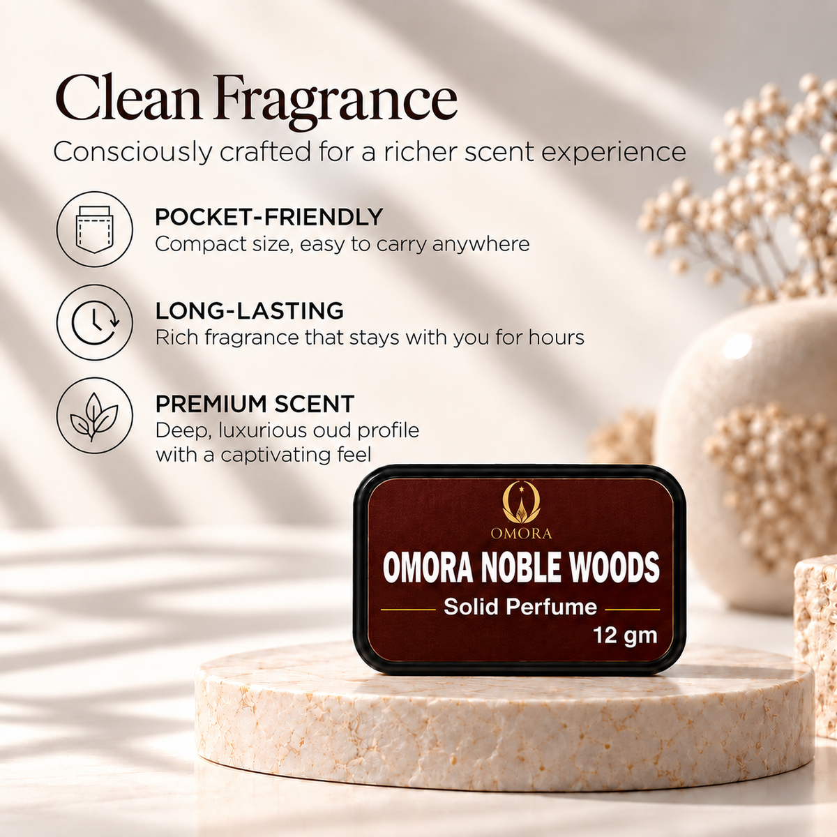 Noble Woods Solid Perfume