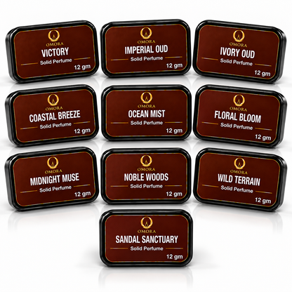 10 Premium Solid Perfumes – India’s Ultimate Fragrance Collection