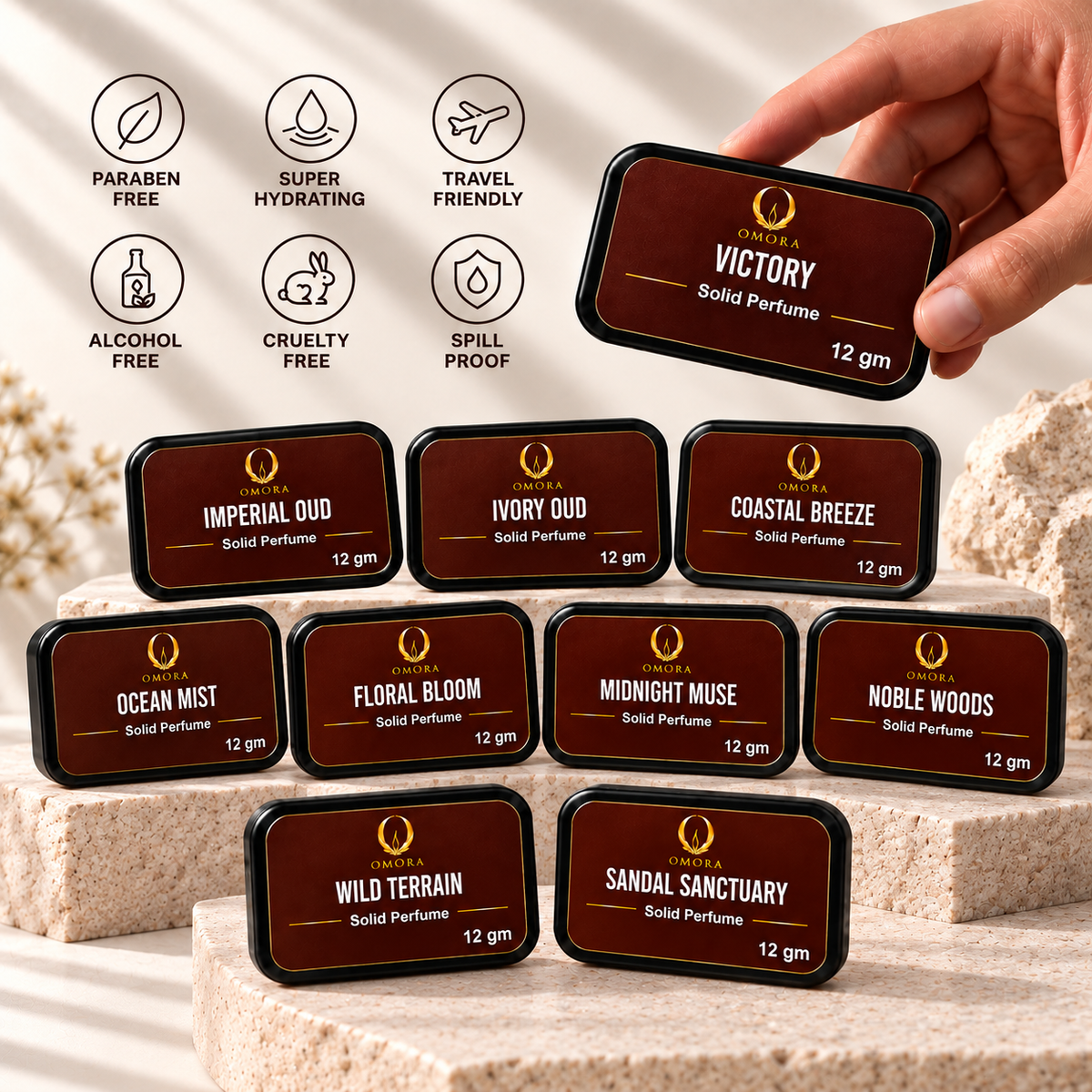 10 Premium Solid Perfumes – India’s Ultimate Fragrance Collection