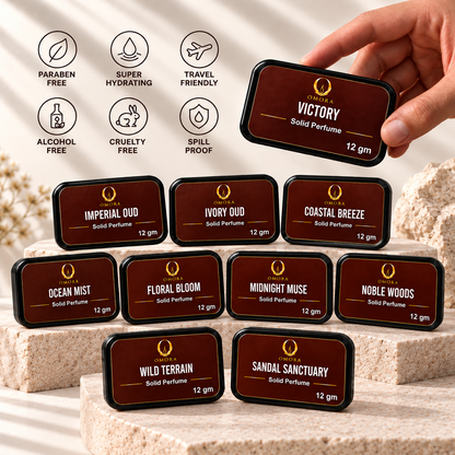 10 Premium Solid Perfumes – India’s Ultimate Fragrance Collection